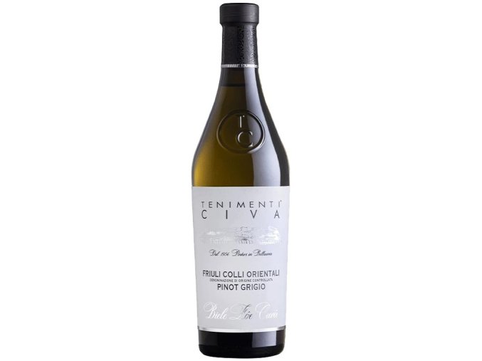 biele zoe pinot grigio friuli colli orientali tenimenti civa 0 75l