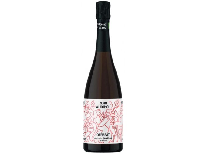 La Jara Offbeat ZERO Sparkling Rosé, 0,75l