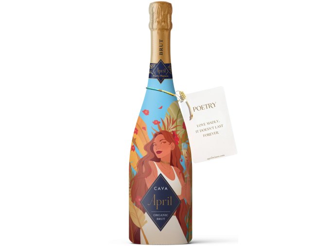 Cava April Organic Brut Blanco, 0,75l