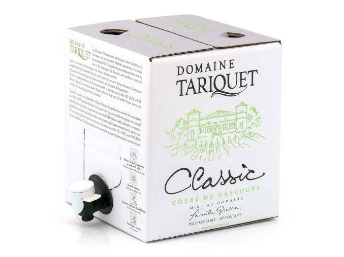 Tariquet Classic Cotes de Gascogne IPG, Bag in Box, 3l