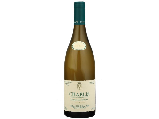 Chablis Dessus La Carriére 2018 Gilbert Picq, 0,75l