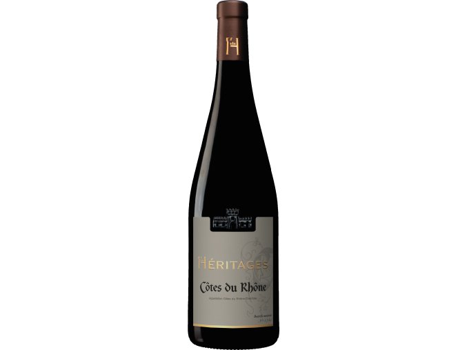 Cotes du Rhone rouge Héritages 2024 AOC, Caves de Papes, 0,75l