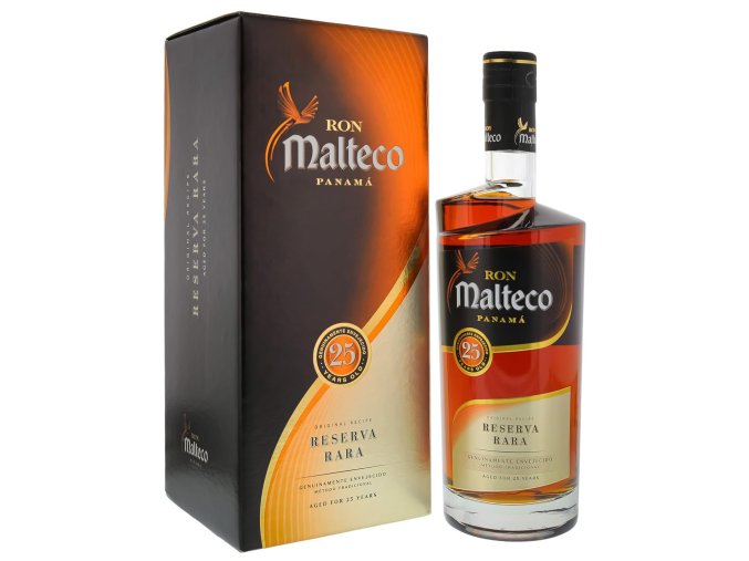 malteco 25 yo reserva rara gift box 40 0 7l