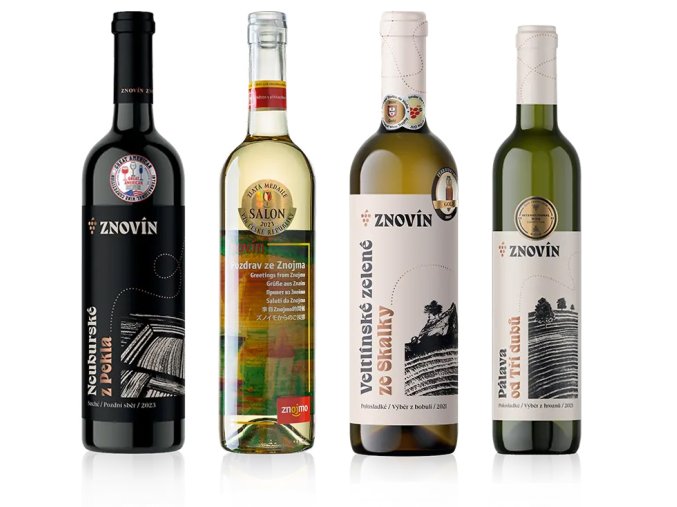 medailova kolekce vin znovin 3x0 75l 1x0 5l