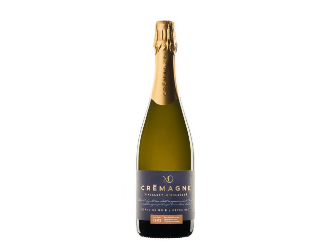 Crémant Blanc de Noir 2010, Extra Brut, Michlovský, 0,75l