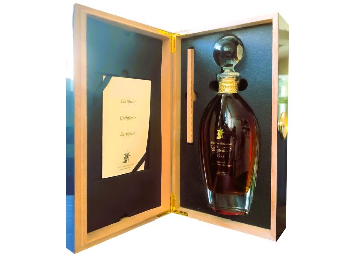 Albert de Montaubert Cognac 1955 ORBIT v humidoru, 47 , 0,7l2