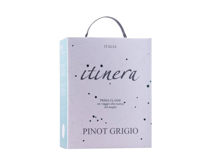 Itinera Pinot Grigio IGT, Bag in Box, 3l