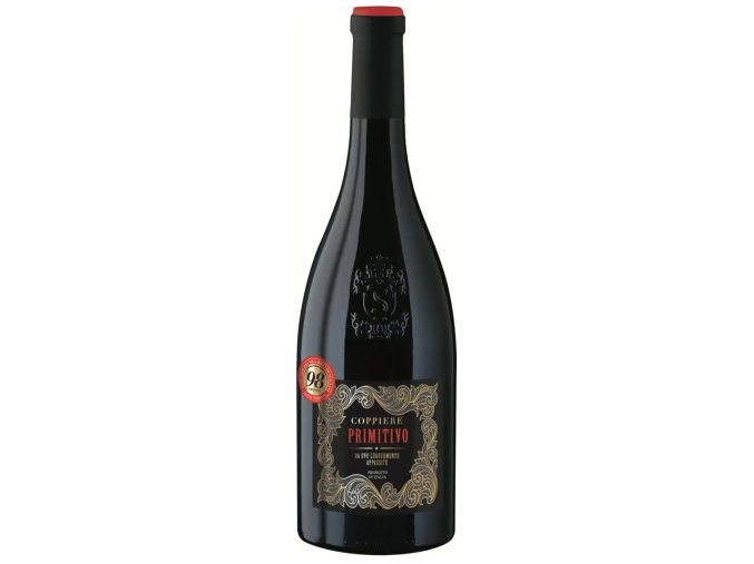 coppiere primitivo salento igt da uve leggermente appassite 0 75l