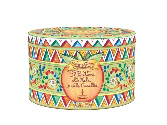 Dolce & Gabbana Panettone s jablkami a skořicí, 500g