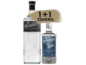 nemiroff de luxe vodka 40 1 75l nemiroff delikat 40 0 5l zdarma