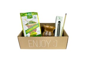 Verdelandia Chimarrao Premium Kit (Calabasa, Bombilla, Thermometr, Verdelandia Premium1kg)