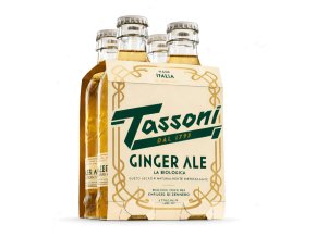 tassoni ginger ale 4x180ml