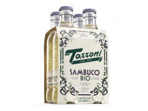 tassoni sambuco bio 4x180ml