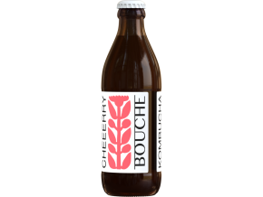 bouche organic kombucha cheeerry 330ml