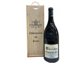 Chateauneuf du Pape - Clos du Calvaire AOC 2020, dřevěný box, 1,5l