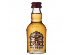 Chivas Regal 12 YO, miniatura, 0,05l
