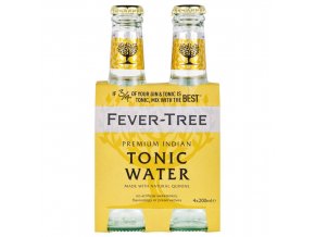 Fever Tree Indian Tonic Water, 4x 200ml (4 pack)3