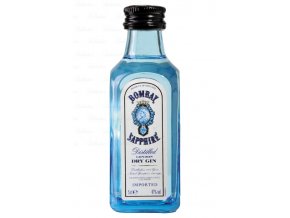 Bombay Sapphire Gin, miniatura, 40%, 0,05l