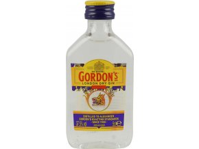 Gordon´s Gin, miniatura, 37,5%, 0,05l