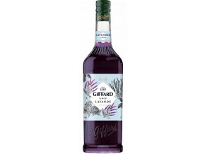 Giffard Lavender, levadulový sirup, 1l