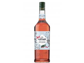 Giffard Rhubarb, rebarborový sirup, 1l