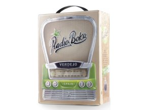 radio boka white bib front view