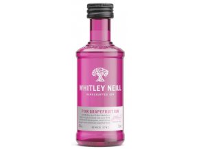 Whitley Neill Pink Grapefruit gin, 43%, 0,05l