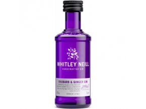 Whitley Neill Rhubarb & Ginger Gin, 43%, 0,05l