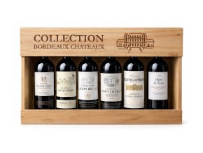Collection Bordeaux Chateau, dřevěná krabice, 6x0,375l