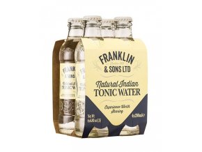 franklin sons natural indian tonic water pack 4x 0 20 l