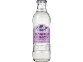 Franklin & Sons Pink Grapefruit & Bergamot Tonic Water, 0,2l