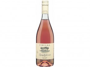 Zweigeltrebe rosé, 2020, pozdní sběr, suché, Cibulka, 0,75l