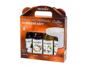 Monin Coffee box, 4x250ml