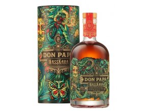 Don Papa Masskara, France Limited Edition + Tuba, 40%, 0,7l