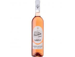 cabernet sauvignon rosé, polosuché, Krist, 0,75l