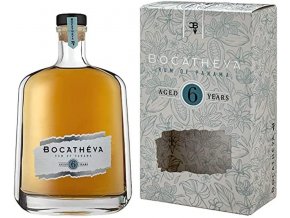 Bocathéva Super Premium Panama Rum 6 YO, Gift box, 45%, 0,7l