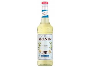 Monin Vanilka bez cukru sirup, 0,7l