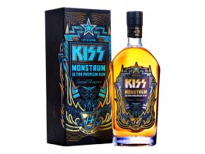 KISS Monstrum 14 YO Caribbean, Gift box, 43%, 0,7l