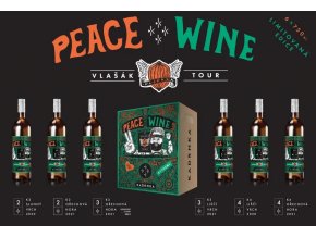 drnka Peace Wine, limitovaná edice, 6x0,75l