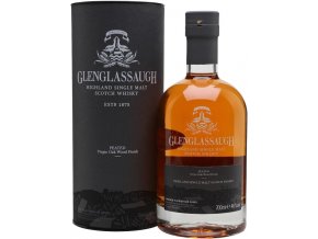 72627 glenglassaugh peated virgin oak wood finish