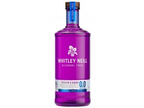 Whitley Neill Rhubarb & Ginger Alcohol free, 0,0%, 0,7l