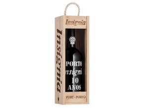 77036 insignia porto 10 anos tawny v drevenem boxu 0 75l