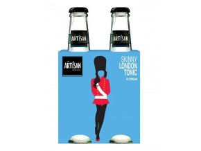 Artisan Skinny London Tonic, 4x200ml (4 pack)