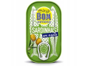 Sardinky v olivovém oleji, Bon Appetit, 120g