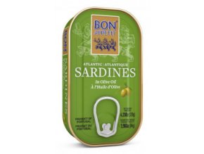 78371 sardinky v olivovem oleji bon appetit 120g