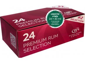 Premium Rum Selection 2 Box, 24x40ml