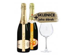 Chandon gar arg+sklenice