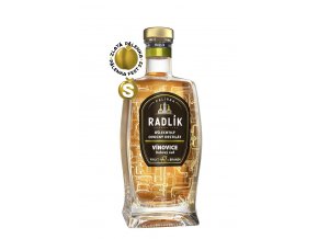 Radlík Vínovice z dubovového sudu, 43%, 0,5l