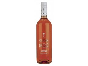 Cabernet Sauvignon rosé 2021, výběr z hroznů, polosladké, Vajbar, 0,75l