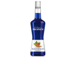 89617 monin curacao blue liqueur pomerancovy liker 20 0 7l